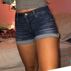 American Eagle midi shorts